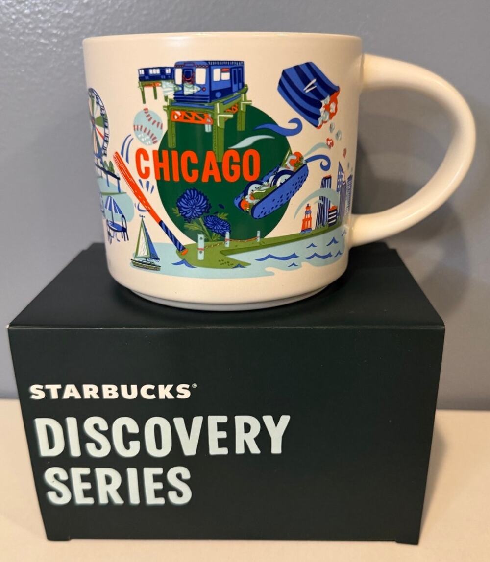 NIB Starbucks "Discovery Series" Mug - Chicago